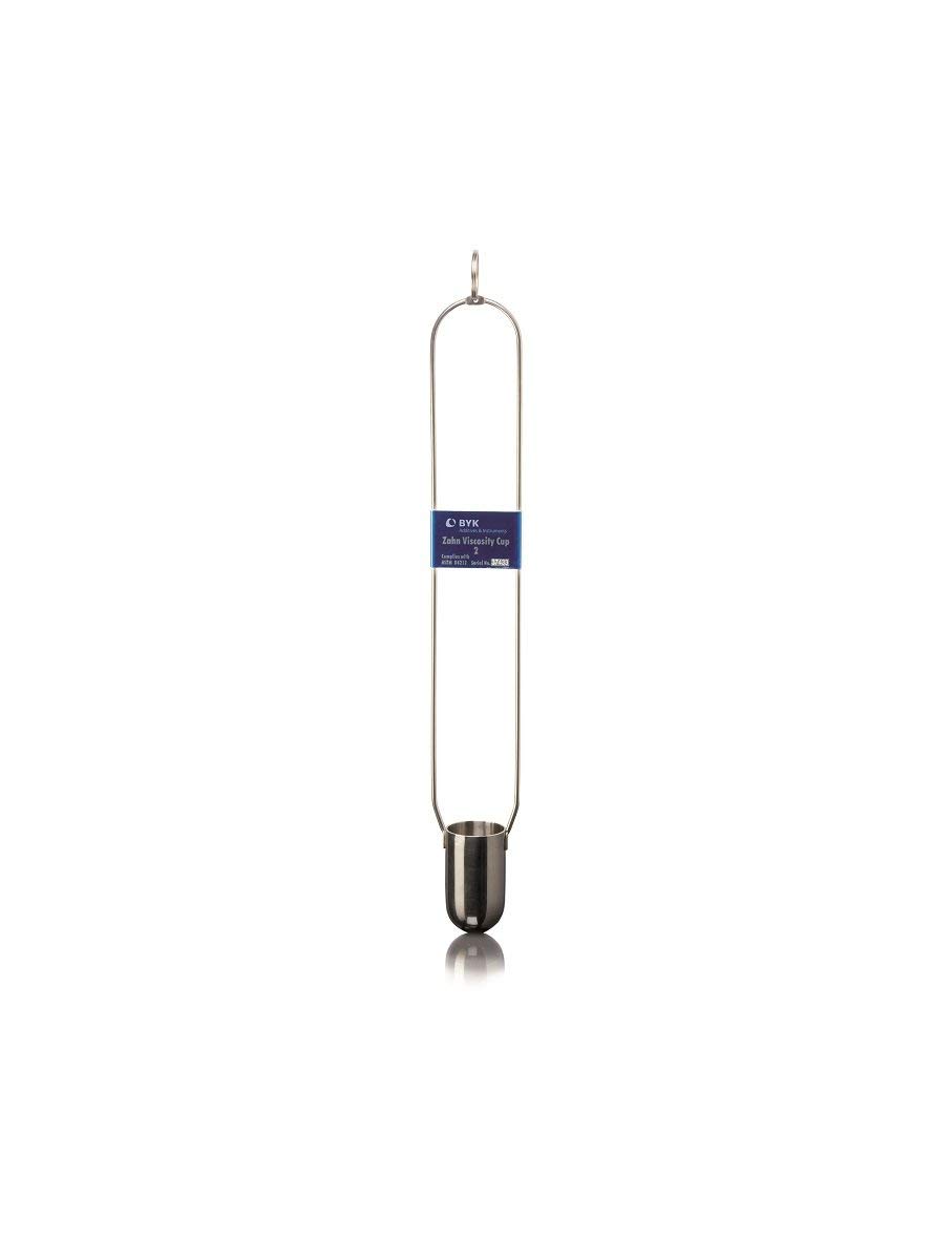 Certified Zahn Cup Dip Viscosity Cup No. 2 (VI-VG-8202/C) - 22-80 Seconds & 30-230 Centistokes Range - Ideal for Paint, Ink, and Coating Viscosity Testing in Laboratories and Industrial Applications