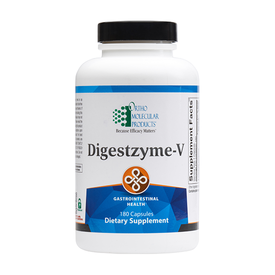 Ortho Digestzyme V Digestive Enzyme Supplement - 90 Capsules for Gut Health & Digestion Support - Ideal for Bloating, Gas Relief & Nutrient Absorption