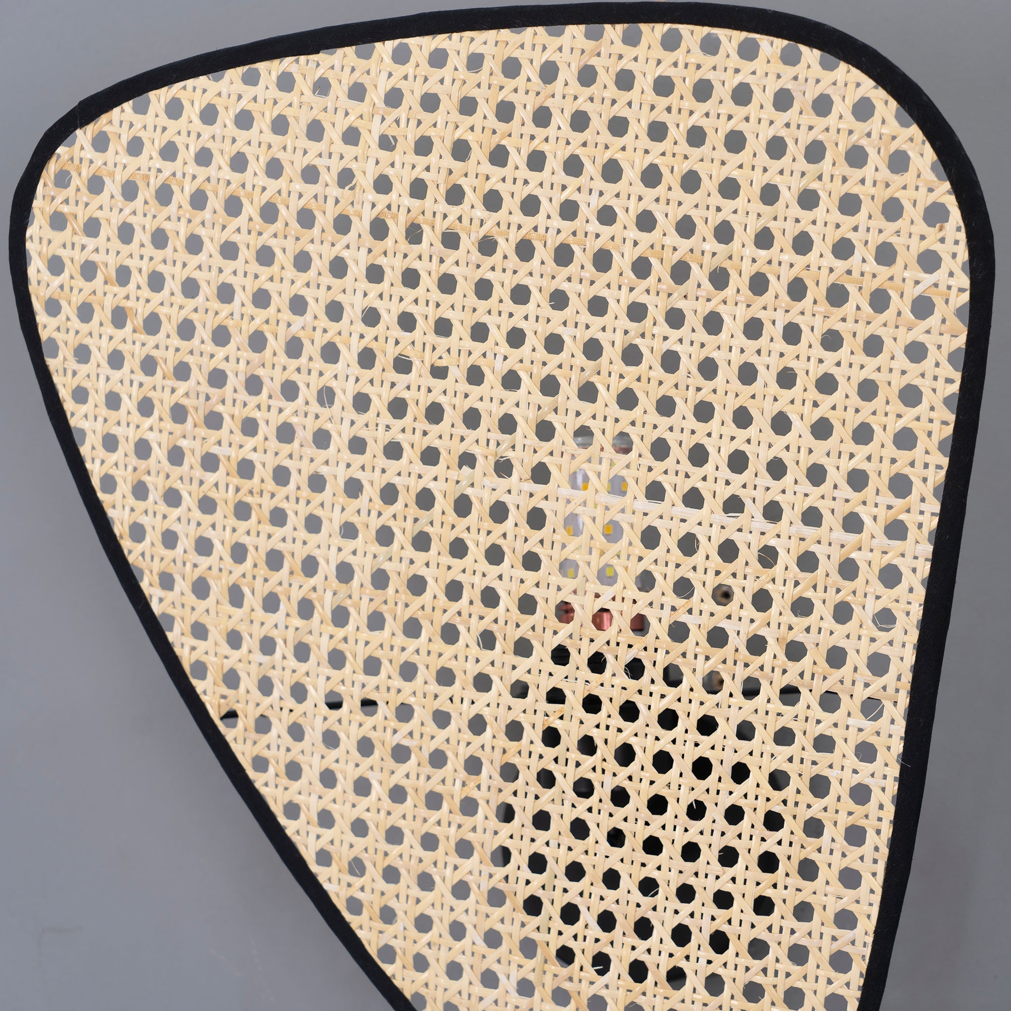 Elegant Woven Rattan Screen Cannage Sconce Wall Light - Perfect for Bedroom, Living Room, and Patio Decor