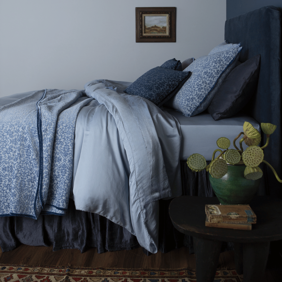 Madera Luxe Flat Sheet - 100% Organic Cotton Queen Size Bed Sheet Set - Soft & Breathable for Ultimate Comfort - Perfect for Home, Hotel, and Airbnb Use