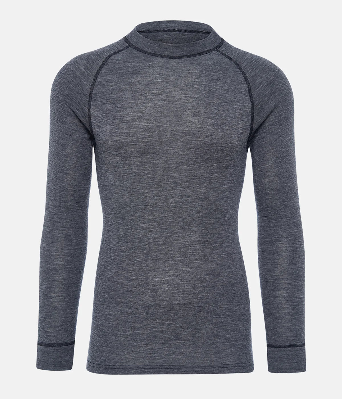 Men's Merino Wool Thermal Long Sleeve Shirt - Warm Active Base Layer for Hiking, Skiing & Winter Outdoor Activities