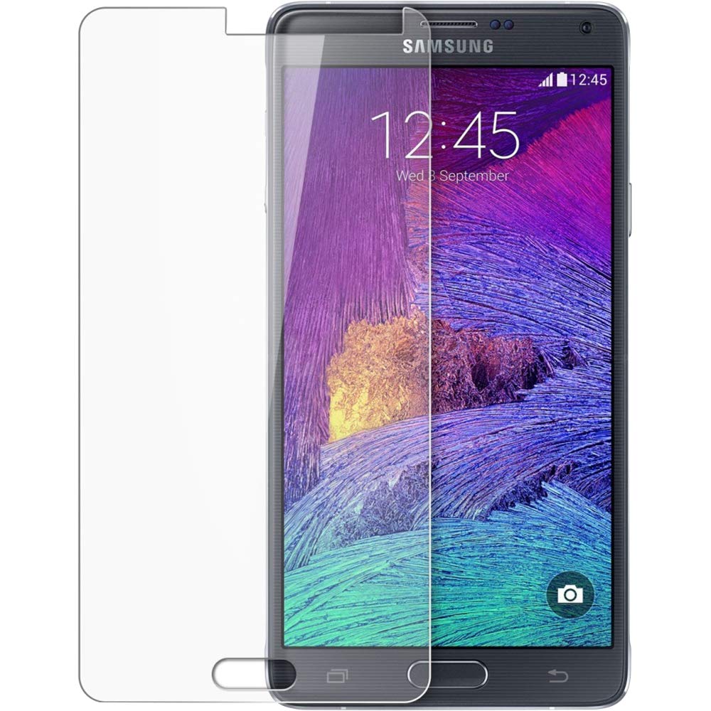 9H HD Clear Tempered Glass for Samsung Galaxy Note 4 - Scratch Protection