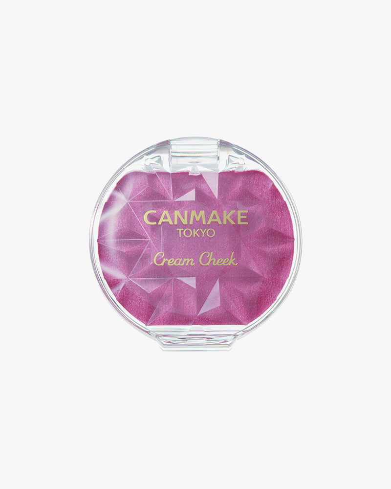 CANMAKE Cream Cheek Blush - Japanese Cream Blush Makeup for Natural Flush, Long-Lasting & Blendable - Perfect for Everyday Wear & Special Occasions