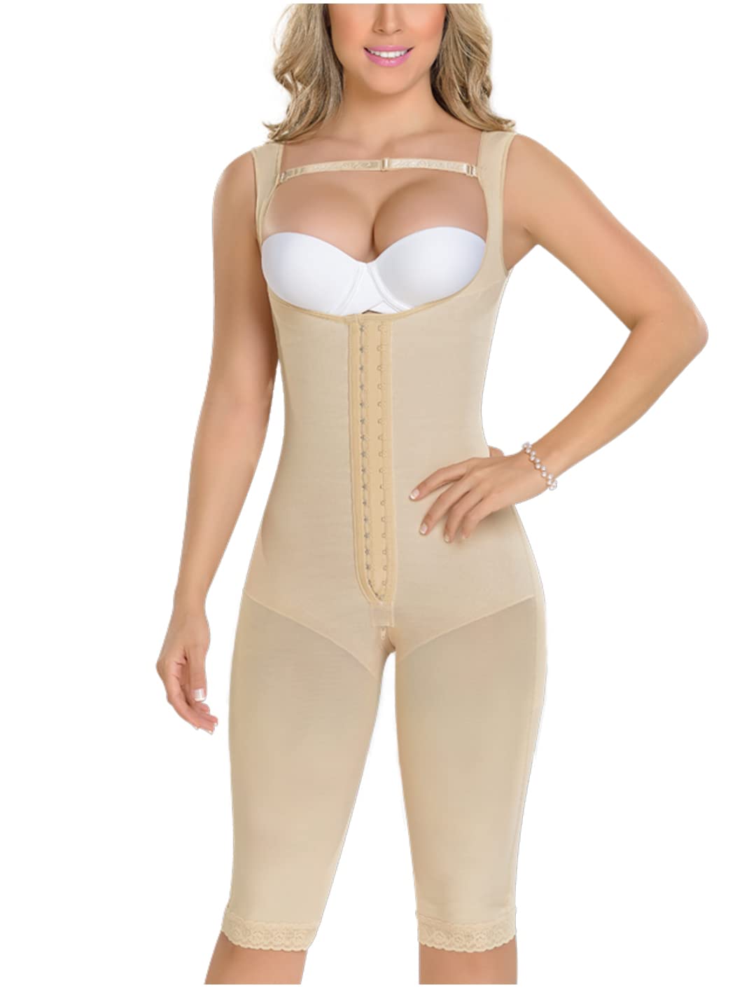 Post Surgery Stage 2 BBL Compression Garment - Colombian Shapewear for Women | Medical Fajas Post OP Recovery | Perfect for Tummy Control & Body Shaping After Surgery