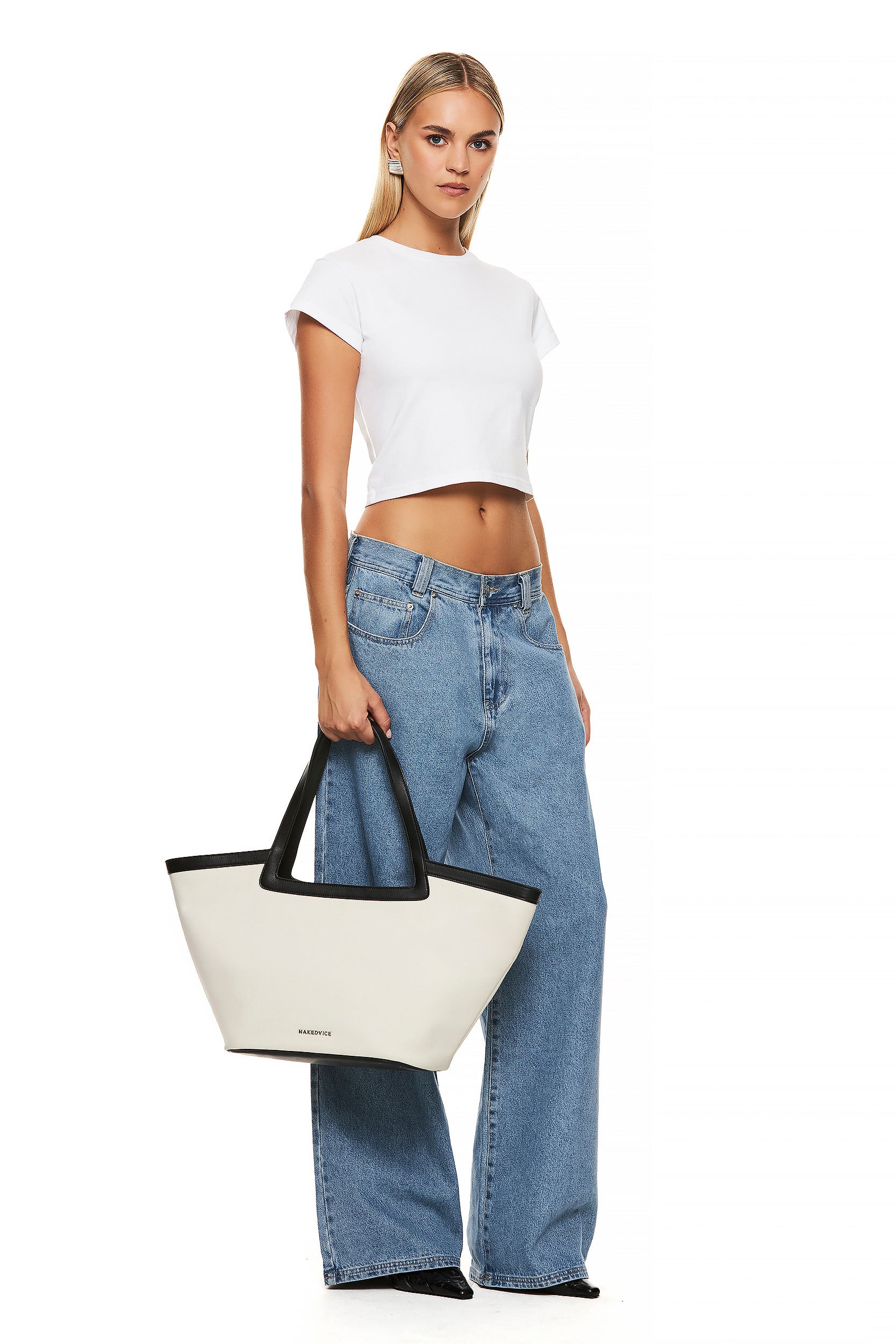 Portia Canvas Tote Bag - Stylish & Durable Reusable Shopping Tote for Women - Perfect for Groceries, Beach, Work & Everyday Use