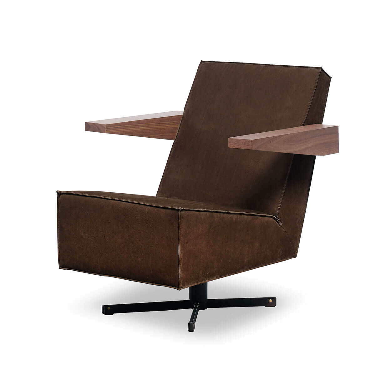 Gerrit Rietveld Press Room Chair by Spectrum | Mid-Century Modern Design | Perfect for Home Office, Living Room & Workspace