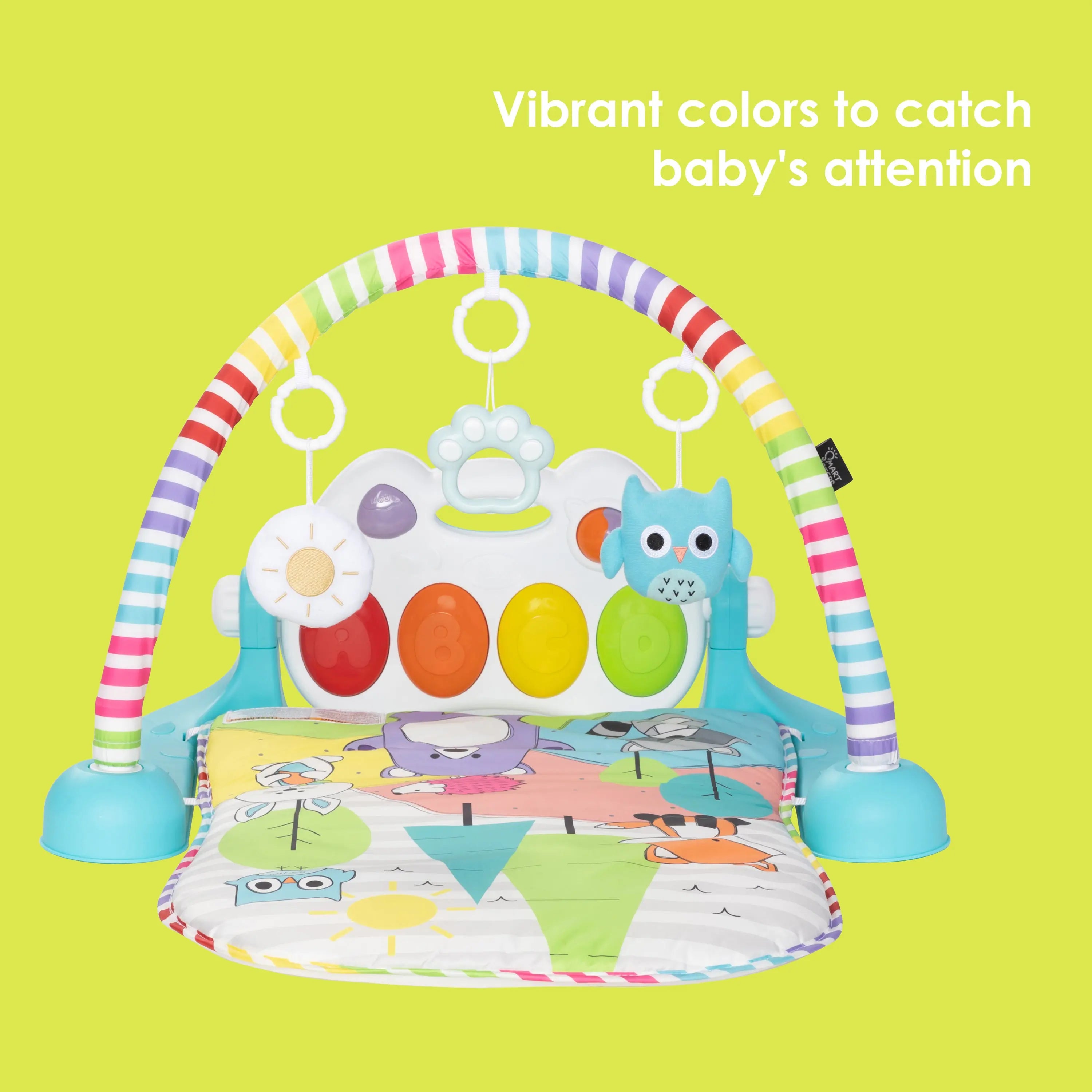 Smart Steps® Musical STEM Gym - Interactive Baby Learning Toy for Early Development | Perfect for Playtime, Nursery & Toddler Education