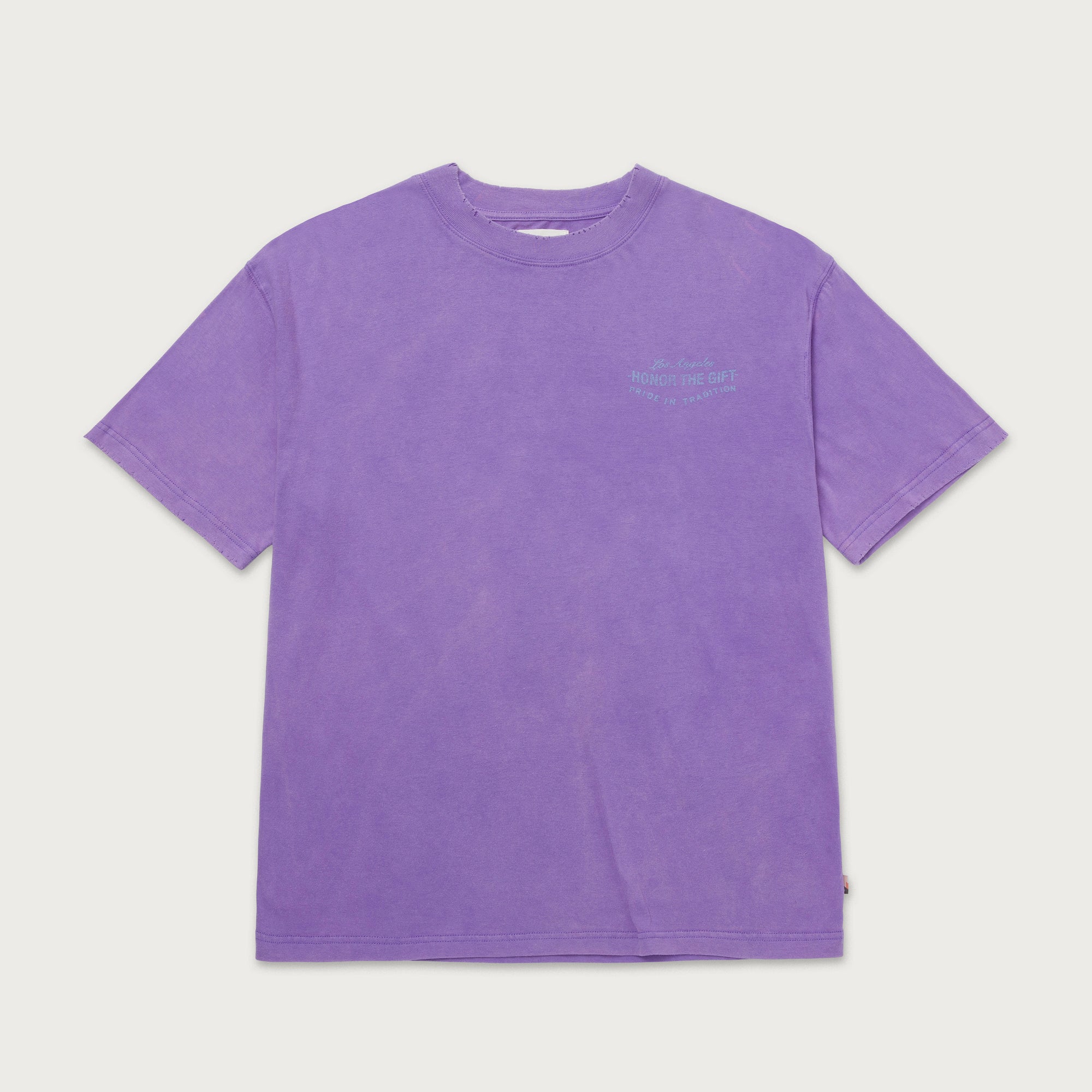 HONOR THE GIFT HTG Forum Short Sleeve T-Shirt - Purple Cotton Streetwear Tee for Men | Casual Wear, Street Style & Everyday Outfits