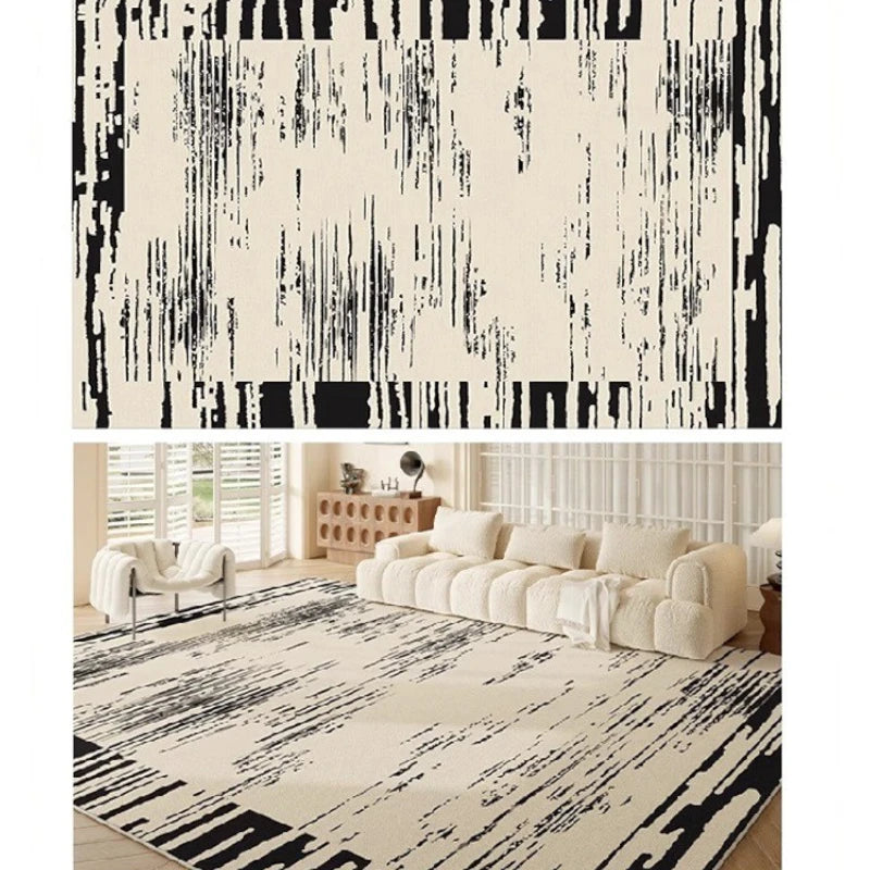 Marleigh UltraGuard Luxury Velvet Waterproof Area Rug - Non-Slip Soft Washable Rug for Living Room, Bedroom, Nursery - Perfect for High Traffic Areas & Pet-Friendly Homes