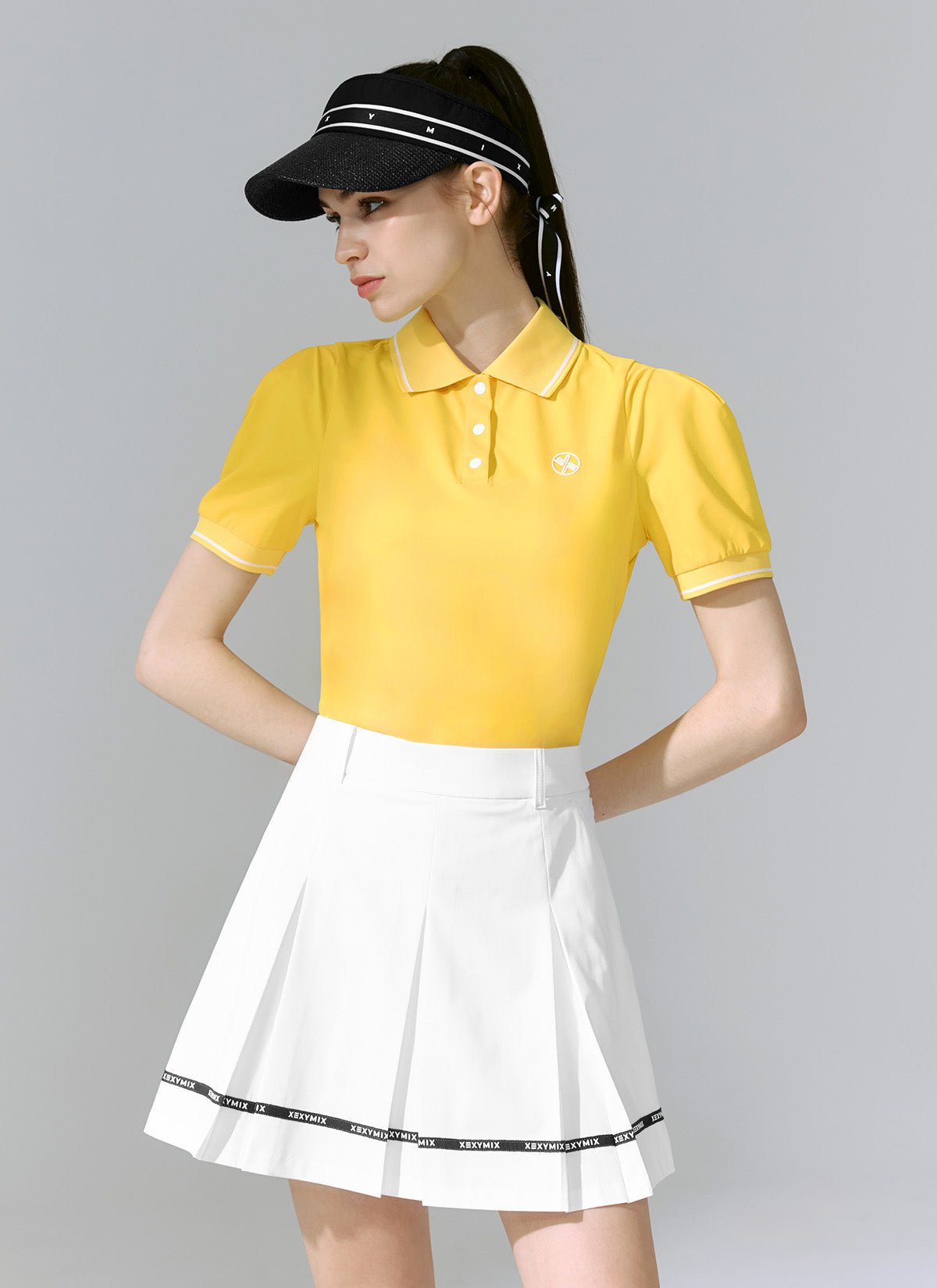Stylish Volume Puff Collar Short Sleeve Blouse for Women - Trendy Summer Top for Office, Dating & Casual Outfits