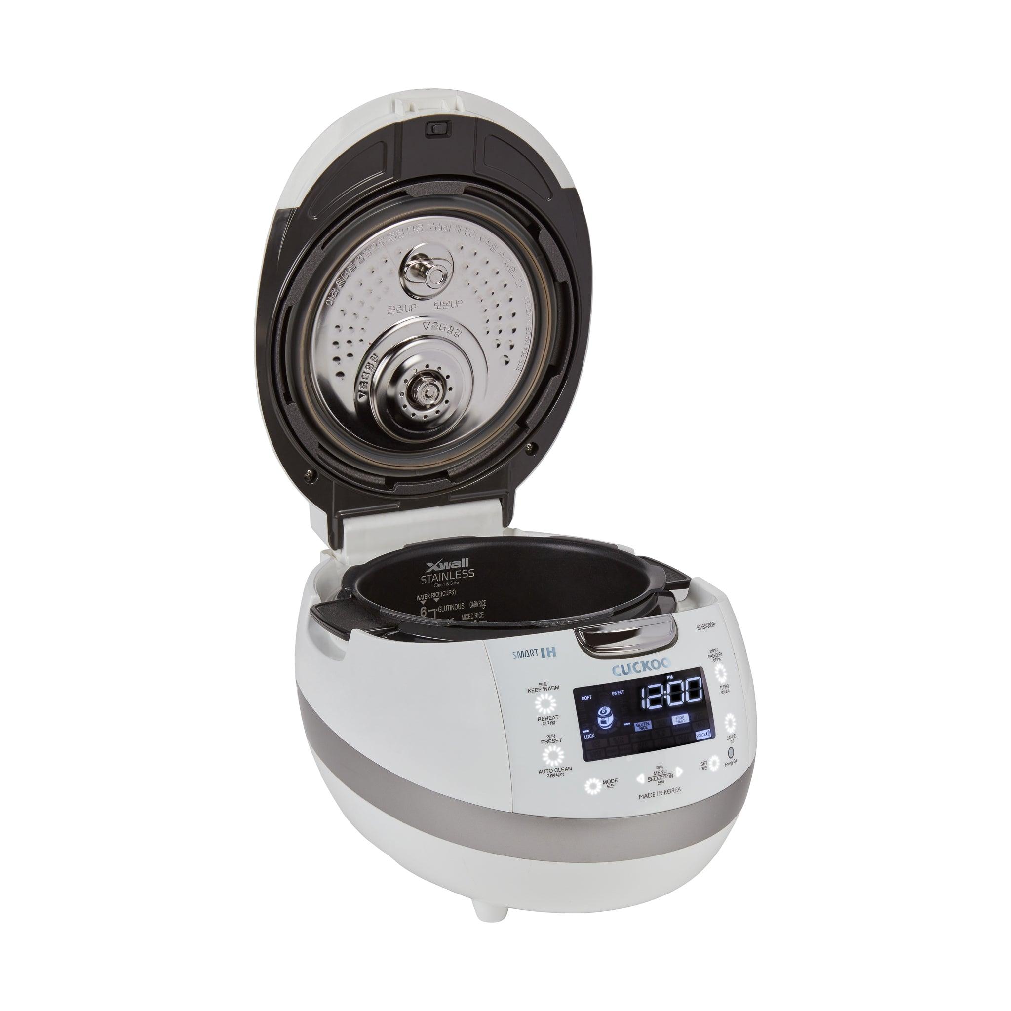 Refurbished 6 Cup IH Pressure Rice Cooker (CRP BHSS0609F) - Fast Cooking & Energy Efficient for Perfect Rice, Meals & Stews - Ideal for Home, Dorm & Office Use