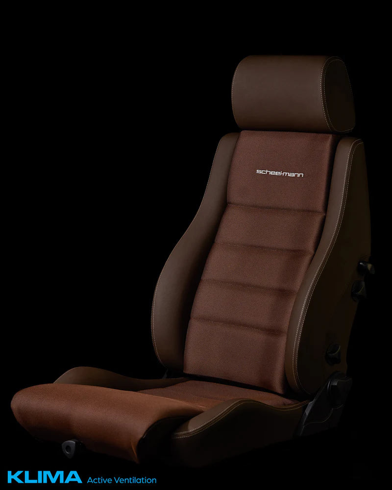 Scheel Mann Vario F XXL Climate Active Ventilation Seat - Premium Motorcycle Comfort for Long Rides & Hot Weather Adventures
