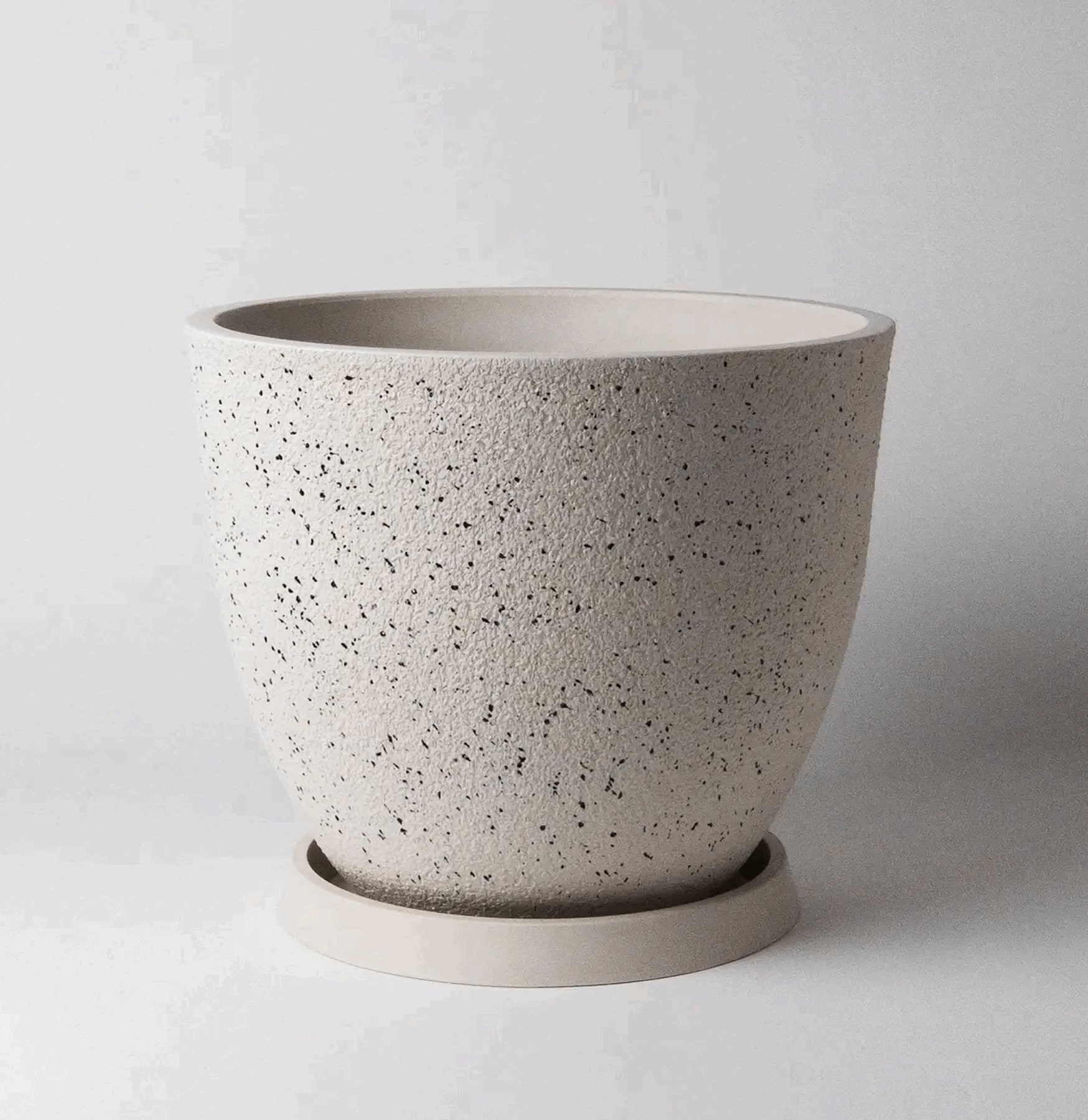 Modern Textured Ceramic Planter Pot for Indoor Plants - Perfect for Home Decor, Office Desk, and Living Room Greenery