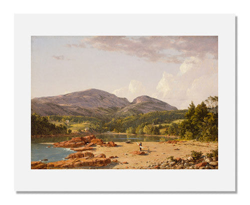 Frederic Edwin Church Otter Creek Mt. Desert Art Print - Famous American Landscape Painting Wall Decor for Living Room, Office & Gallery