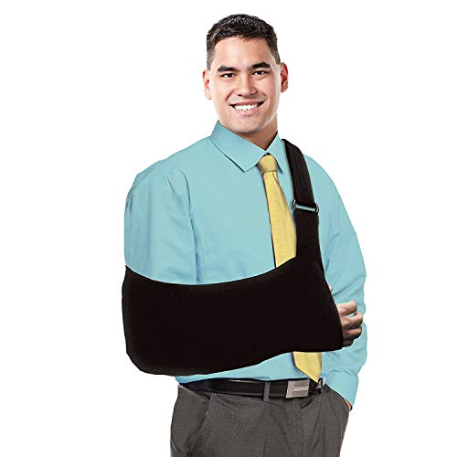 Joslin Ultimate Arm Sling for Kids & Small Adults - Adjustable Shoulder Support for Broken Bones & Fractures - Soft Cotton-Spandex Sling with Breathable Fabric - Ideal for Post-Surgery, Sports Injuries & Daily Comfort