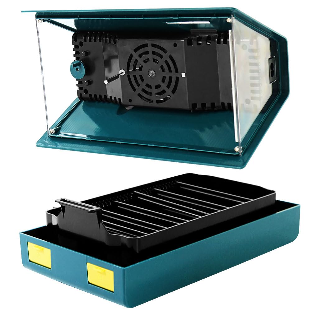 Automatic Egg Incubator with Clear View Window - Digital Temperature Control & Auto Turner for 12-15 Chicken Eggs - LED Egg Candler for Hatching Success - Perfect for Home Poultry Farming & Classroom Science Projects