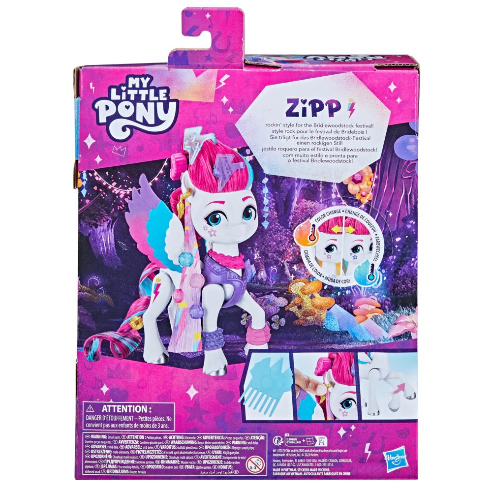 My Little Pony Style of the Day - Zipp Storm Fashion Doll | Collectible Toy for Kids & Fans | Perfect for Playtime, Display & Gifting