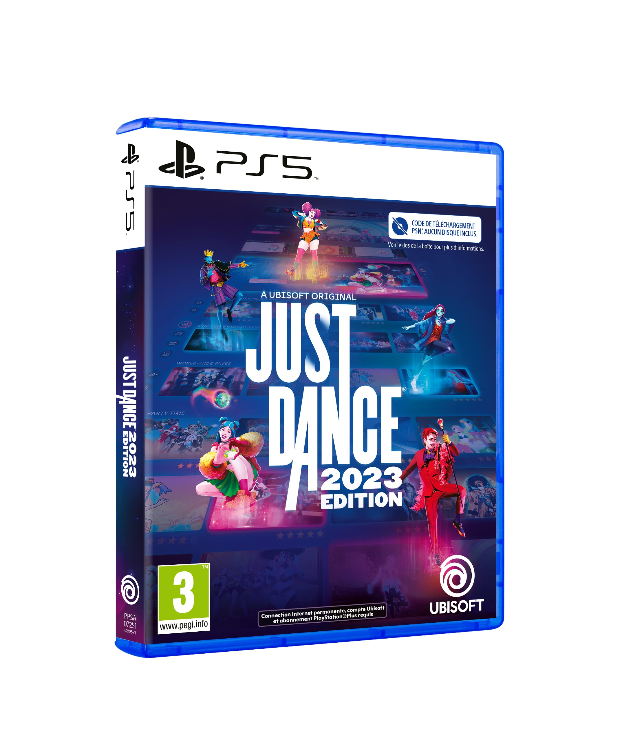 Just Dance 2023 Edition - Digital Code for PS5 | Dance Video Game with 40+ New Songs | Fun Family & Party Entertainment | Perfect for Game Nights & Fitness Workouts
