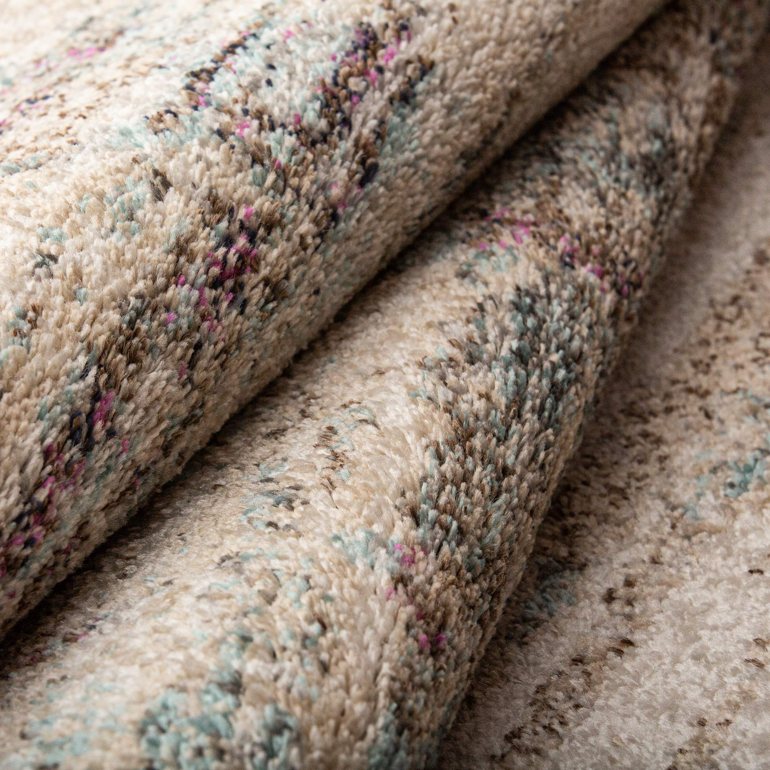 Premium Jharna Indoor Area Rug - Soft, Non-Slip Living Room Carpet for Home Decor, Bedroom, Dorm & Office - Machine Washable Comfort Rug for Cozy Spaces