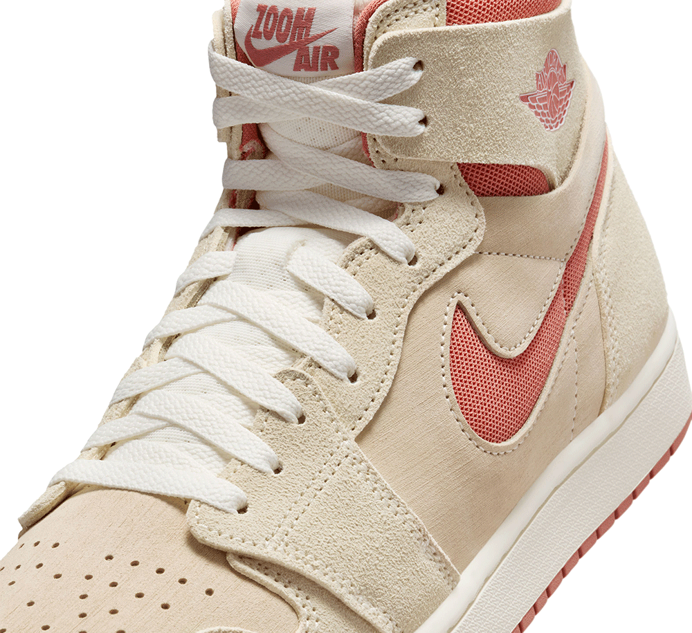 Air Jordan 1 Zoom CMFT 2 Basketball Shoes - Men's High-Top Sneakers for Running & Casual Wear - Perfect for Court Performance and Street Style Fashion