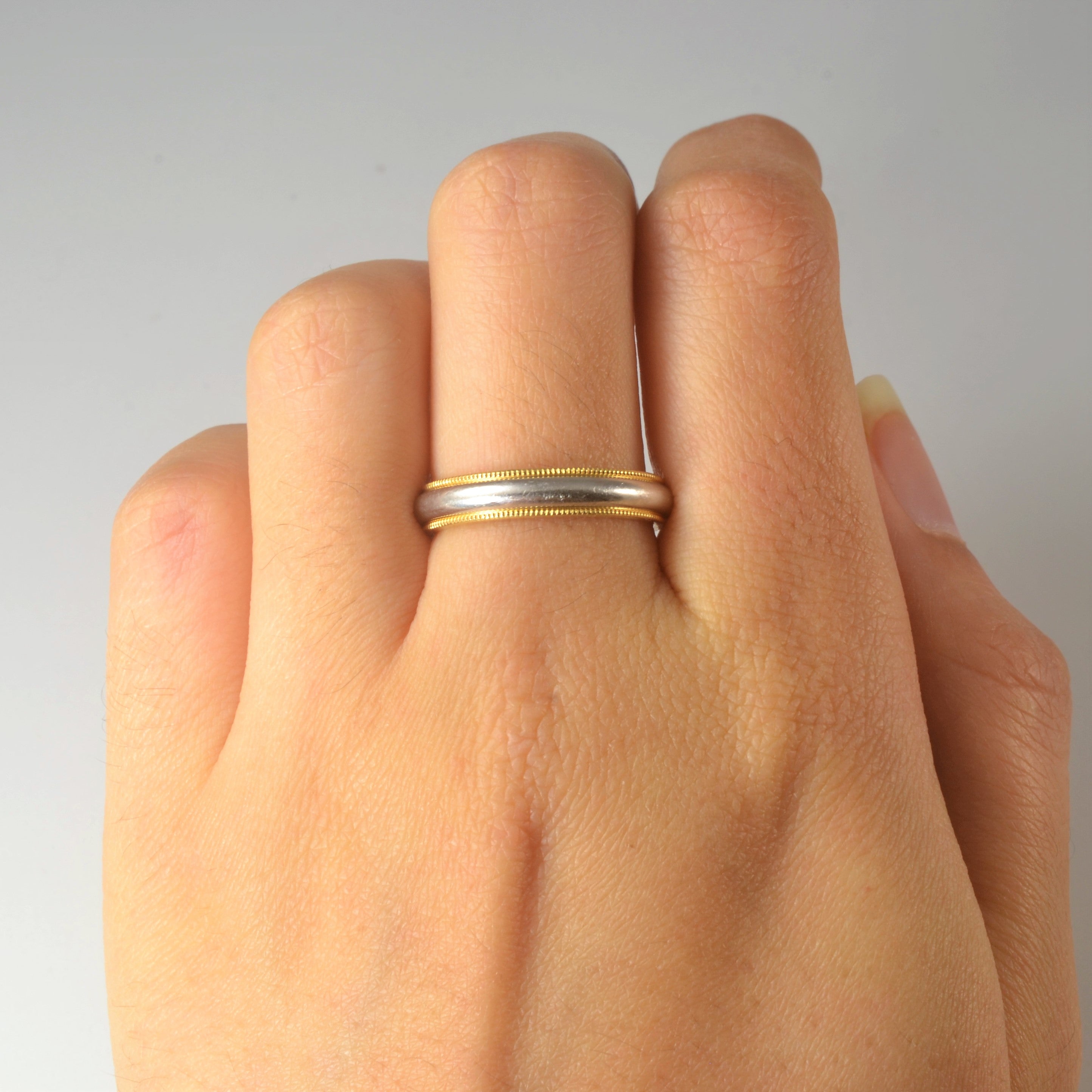 Tiffany & Co. Tiffany Together Milgrain Band Ring - Elegant Stackable Ring for Women, Perfect for Anniversaries, Engagements & Everyday Wear