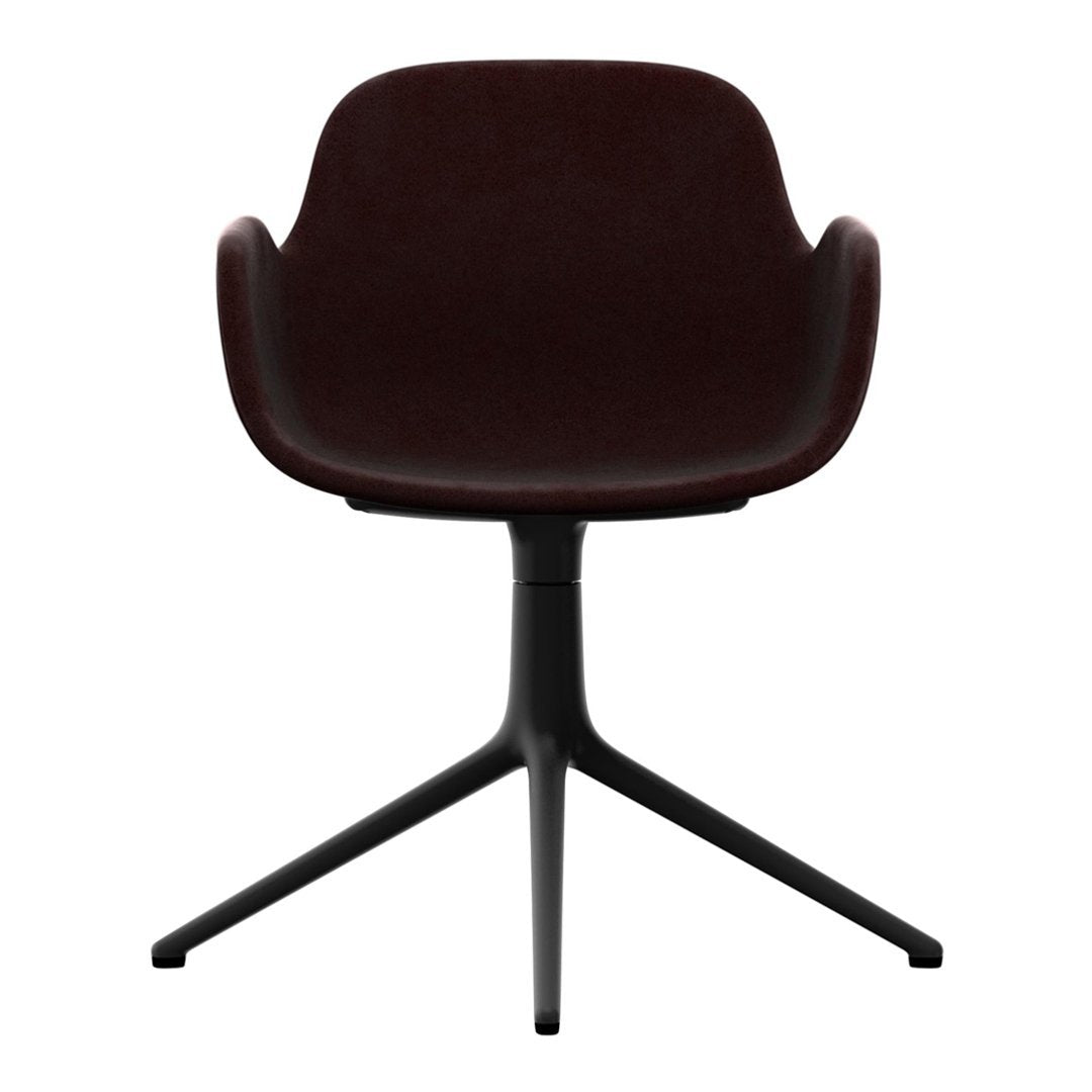 Modern Form Armchair with 4L Swivel Base and Premium Upholstery - Perfect for Living Room, Office or Reading Nook