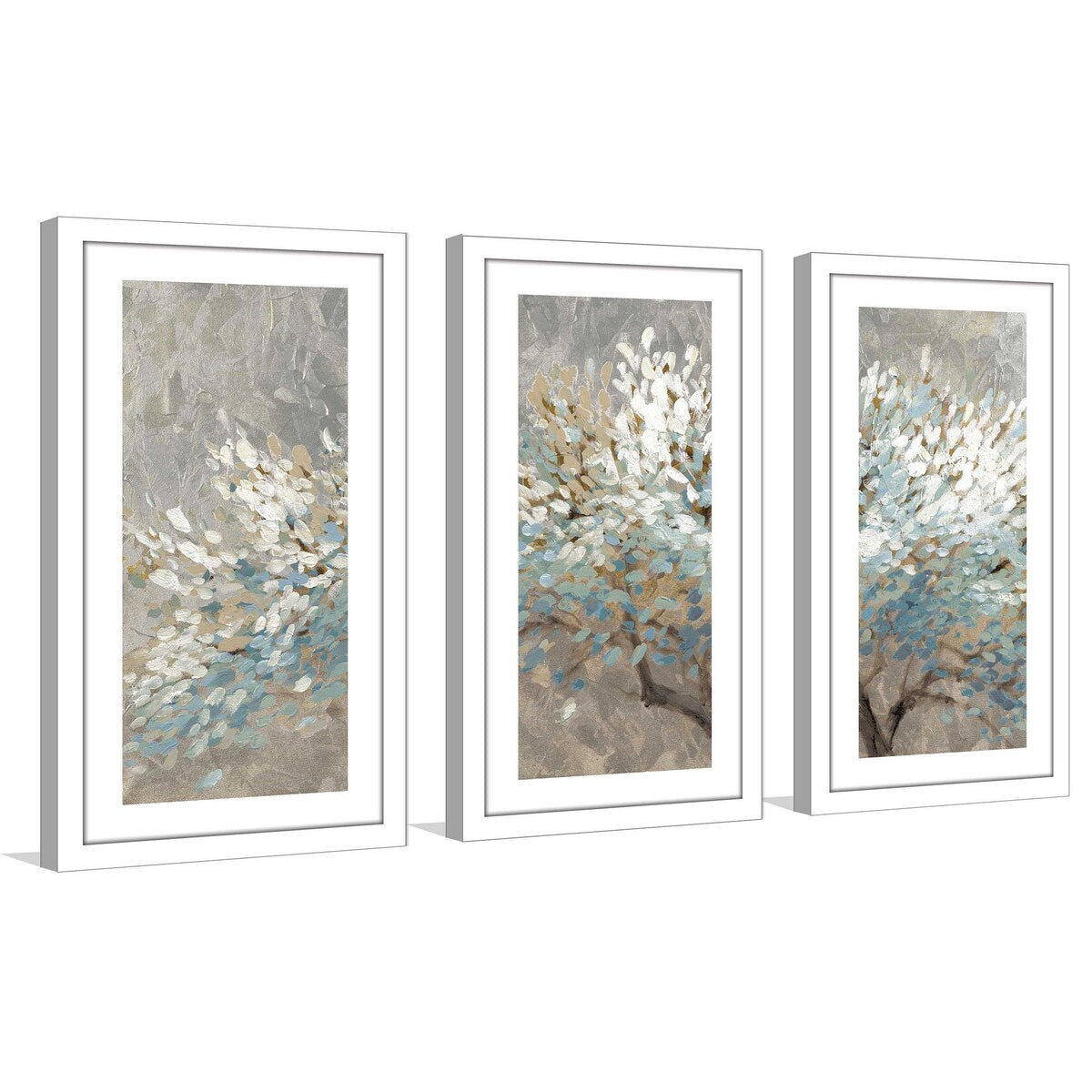 A Thousand White Lifetimes - 3 Piece Canvas Wall Art Set for Living Room, Bedroom & Office Decor