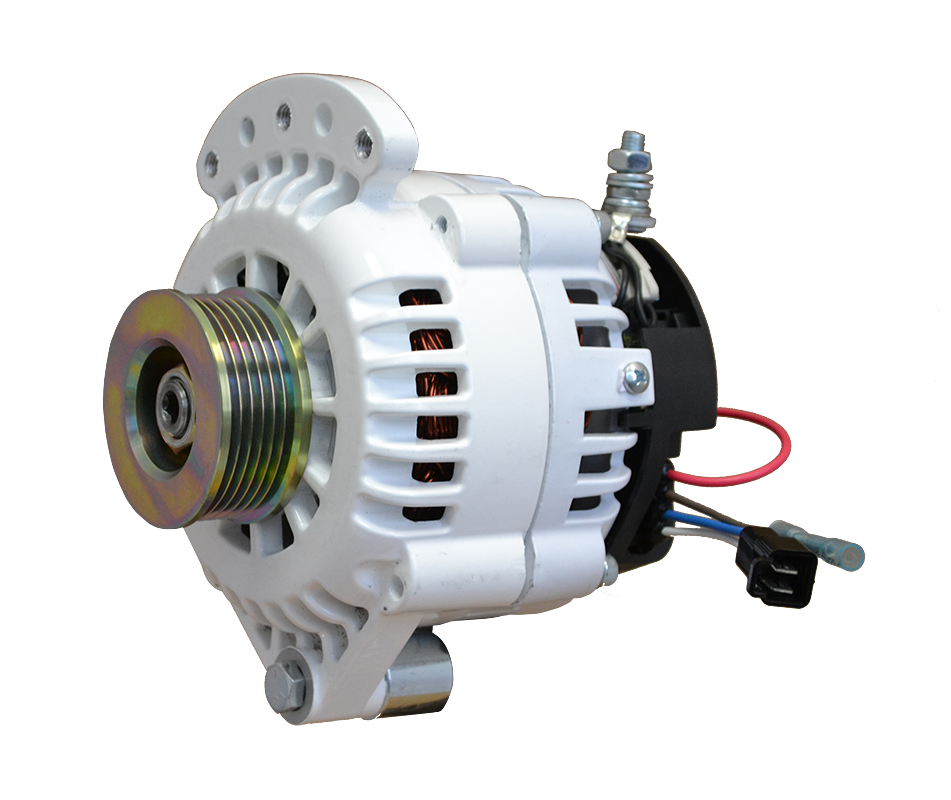 Balmar 621-100-K6 High Output Alternator for Marine, RV & Off-Grid Power - Reliable Charging for Boats, Campers & Solar Systems