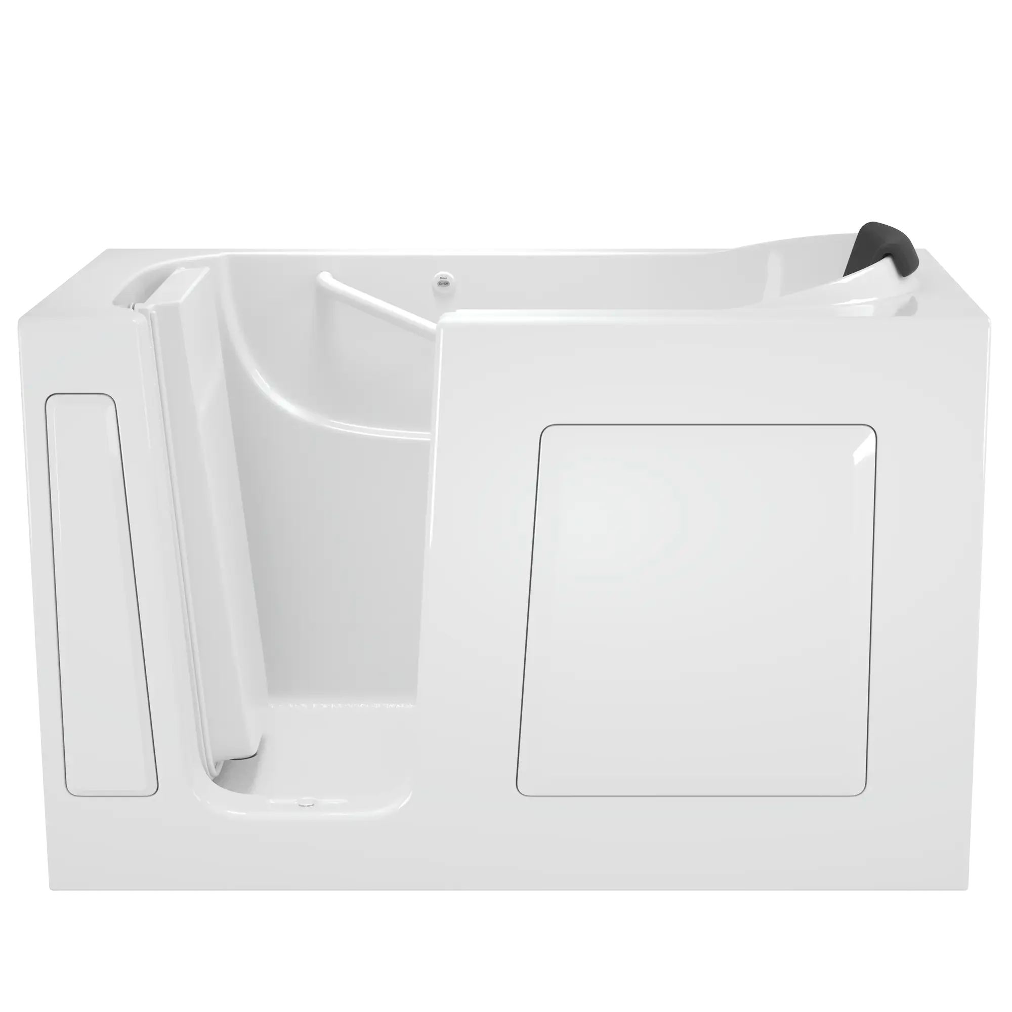 Premium Gelcoat 30 x 60 Inch Walk-in Bathtub with Soaker System - Left Hand Drain - Ideal for Elderly & Mobility Assistance, Spa-Like Relaxation at Home