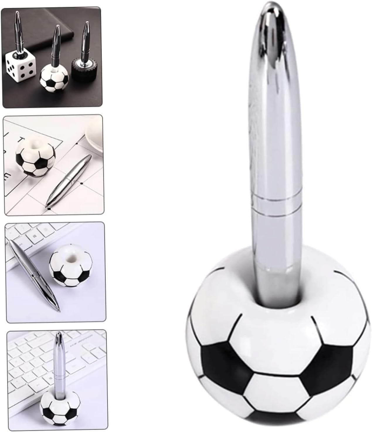 Premium Metal Gel Ink Pens - Quick-Drying Ballpoint Rollerball Pens for School, Office & Business Use - Smooth Writing Suspended Table Design - Perfect for Note Taking, Journaling & Professional Documents