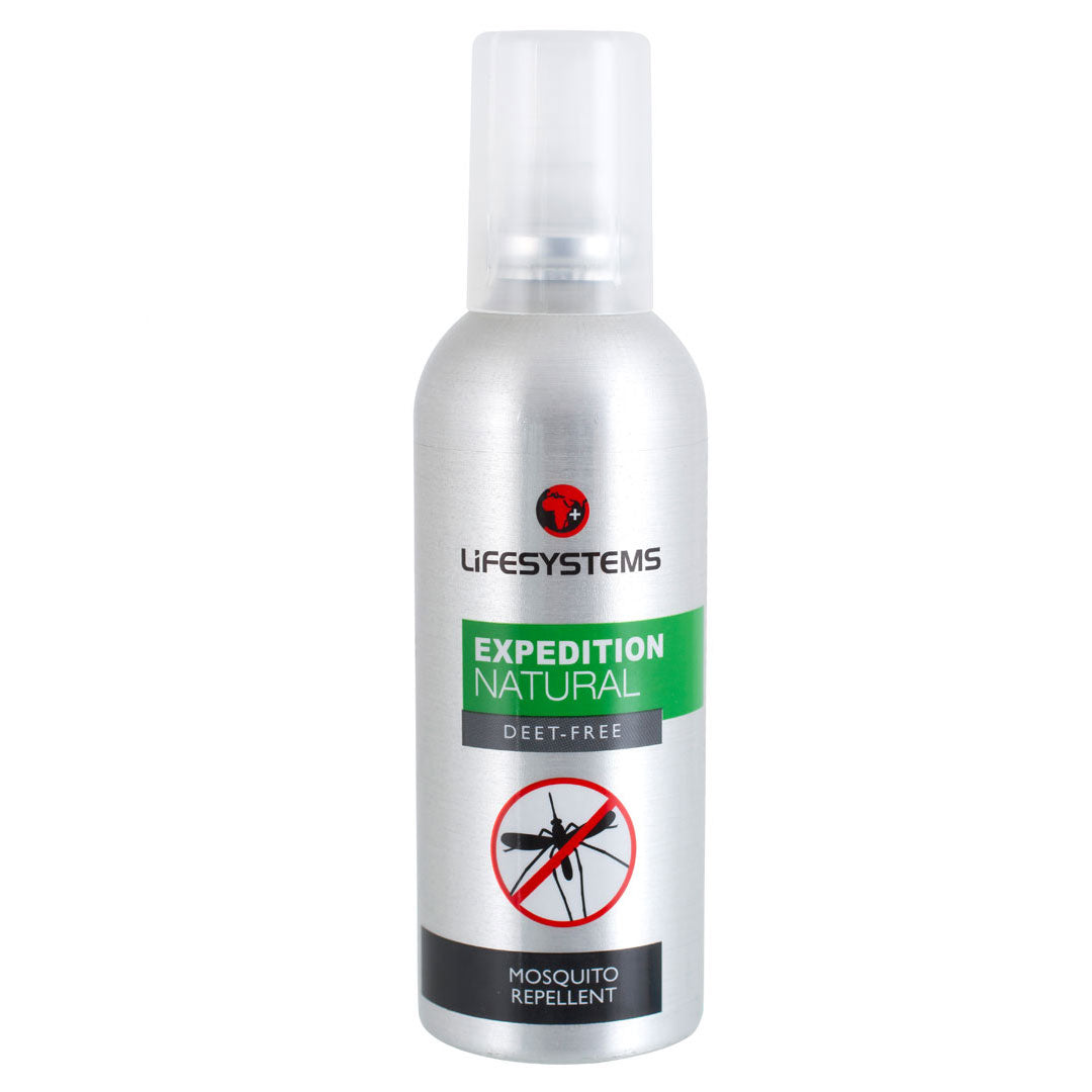 Lifesystems Natural Citriodiol Insect Repellent Spray 100ml - DEET-Free Mosquito & Bug Repellent for Outdoor Activities, Camping, Hiking & Travel