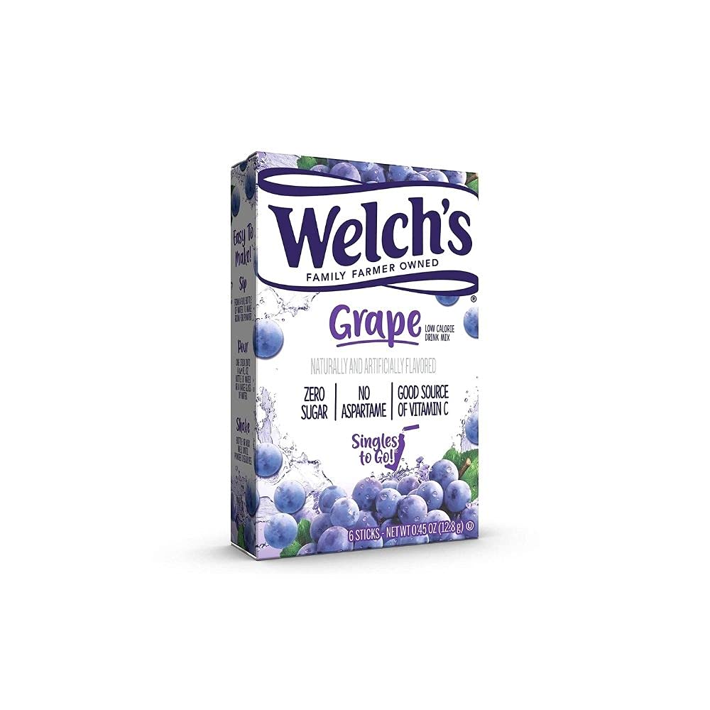 Welch's Fruit Snacks Variety Pack - Strawberry Peach, Cherry Pomegranate & Grape (6 Pack) | Healthy On-the-Go Snacks for Kids Lunch, School, Travel & Office
