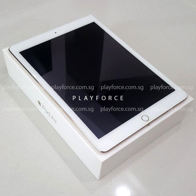 Apple iPad Air 2 64GB WiFi + Cellular - Gold (Renewed) - Perfect for Work, Travel & Entertainment