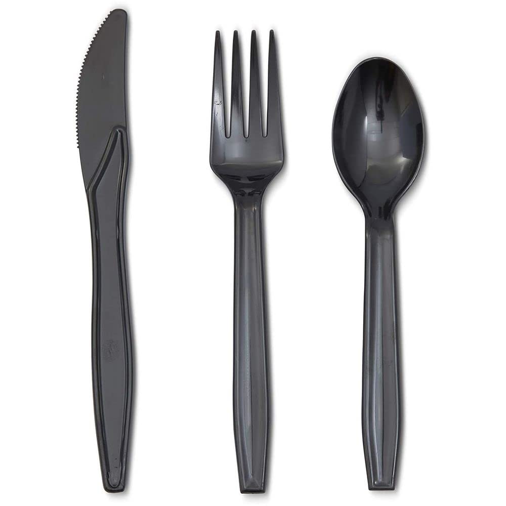 170-Piece Black & Gold 60th Birthday Party Supplies Set for Men & Women - Includes 2-Size Paper Plates, Banner, Tablecloth, Napkins, Cups & Cutlery (Serves 24) - Perfect for Milestone Celebrations, Retirement Parties & Anniversary Events
