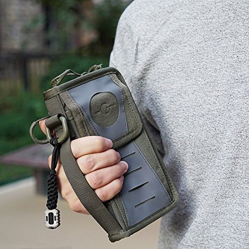 8G Block D EDC Multipurpose Pouch - Compact Organizer for Camping, Hiking & Everyday Carry Essentials | Waterproof & Durable Storage Solution