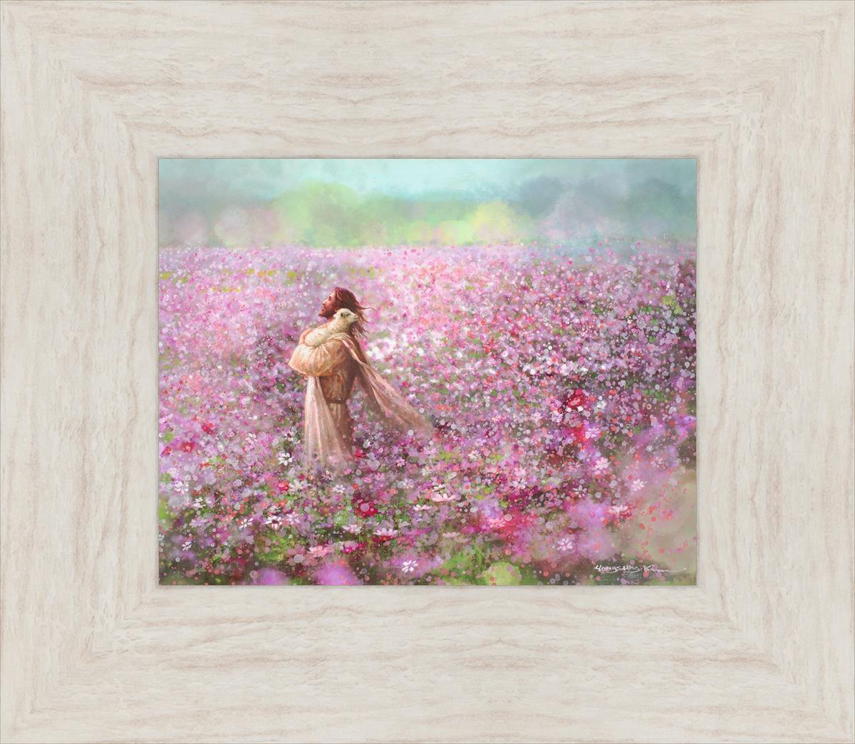Calming Embrace by Yongsung Kim - Premium Wall Art Print for Home & Office Decor - Perfect for Living Room, Bedroom, and Meditation Spaces