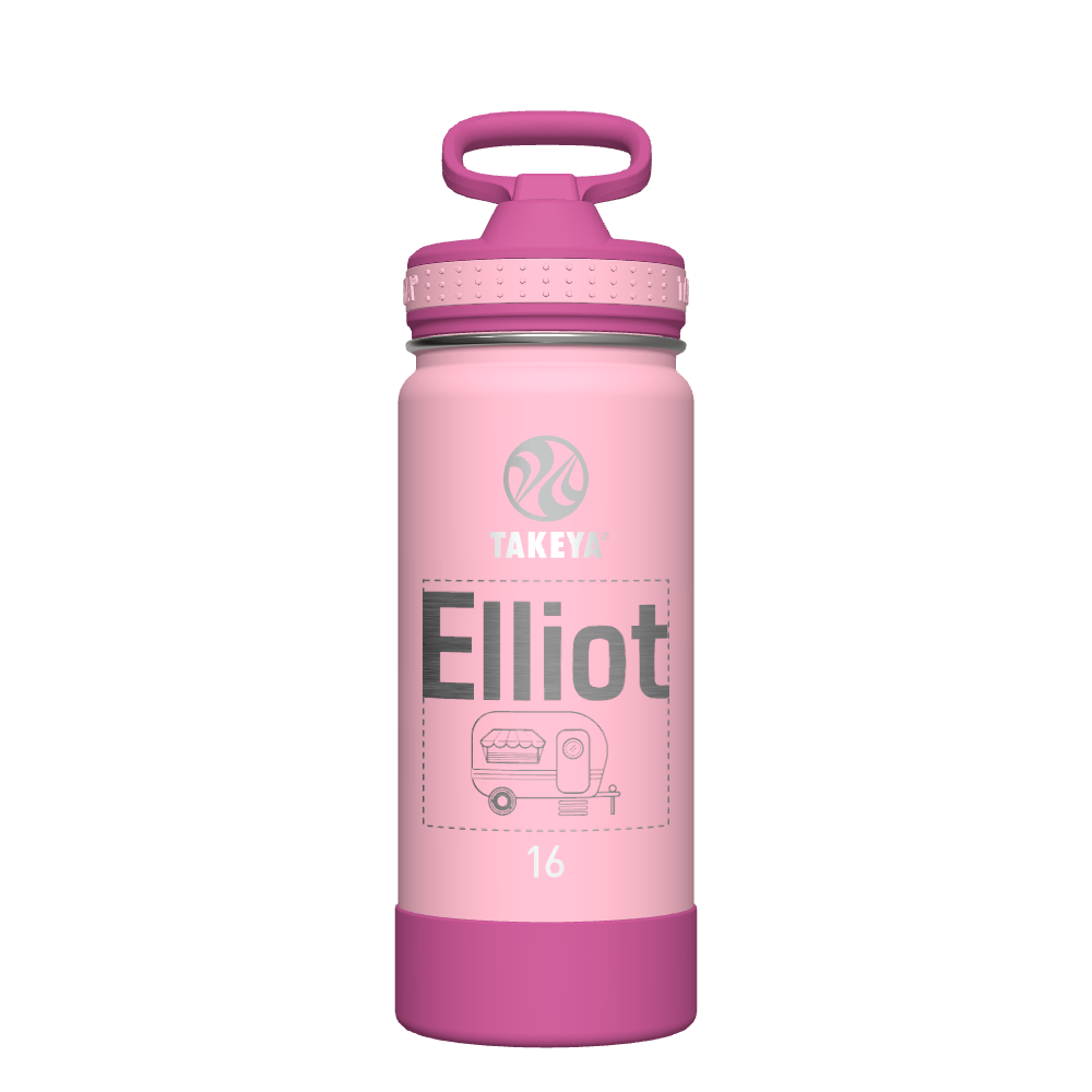 Customized Active Kids Water Bottle with Straw Lid - Leakproof & BPA-Free for School, Sports & Outdoor Adventures