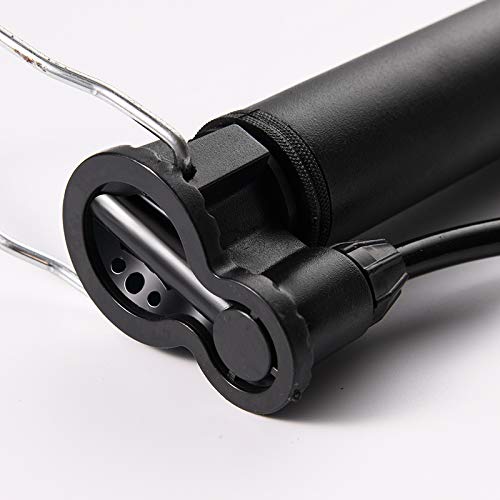 120PSI Bike Pump, High Pressure Bicycle Air Pump for Mountain & Road Bikes, Portable Mini Hand Pump with Pressure Gauge - Perfect for MTB, Cycling, Inflating Balls & Toys, Emergency Roadside Repairs