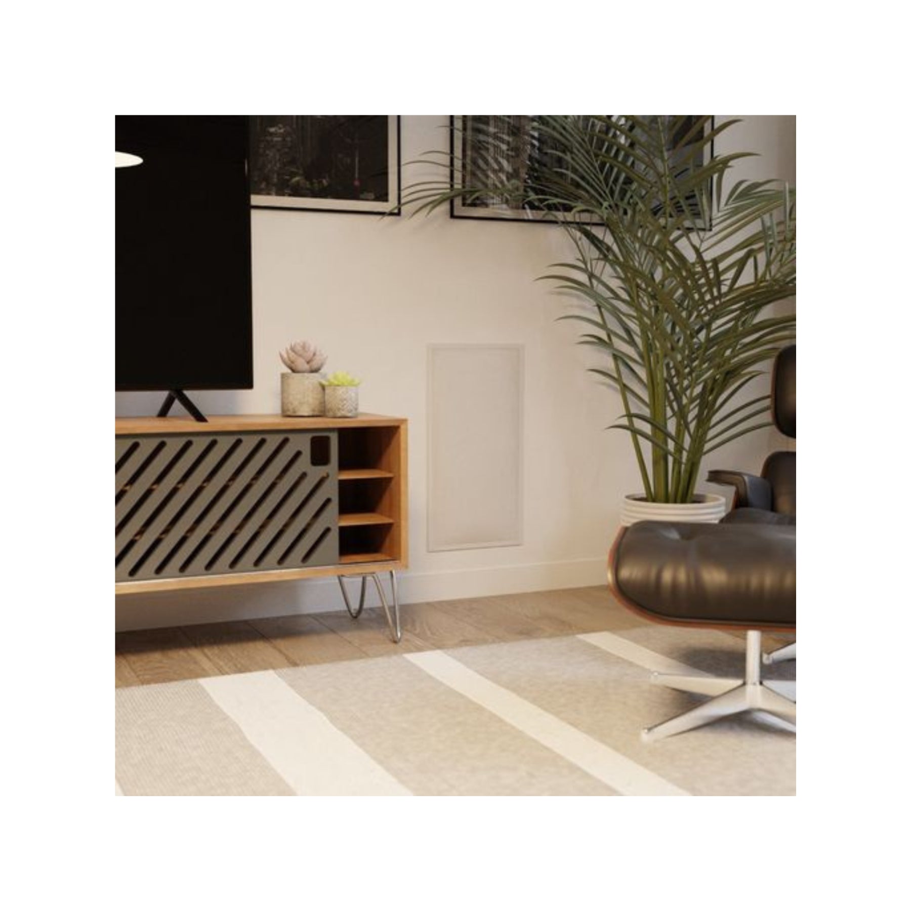 SVS 3000 In-Wall Subwoofer - High Performance Home Theater Audio System for Immersive Movie & Music Experience