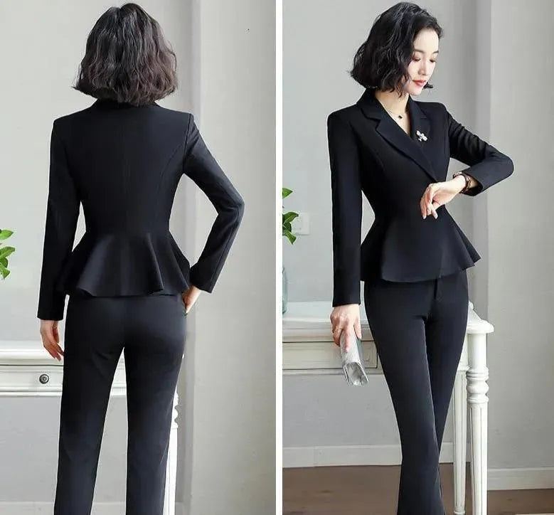 Professional Women's Business Pantsuits - Formal Office Wear & Career Outfits for Women | Perfect for Interviews, Meetings & Corporate Events