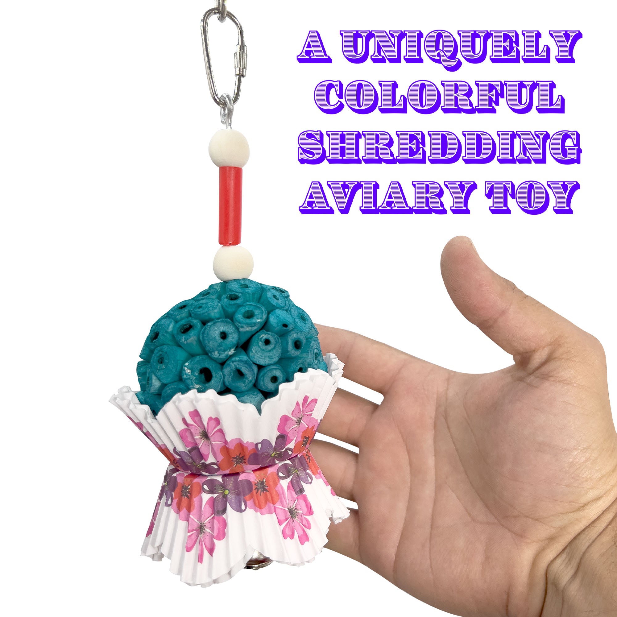 1571 Blue Rainbow Tutu Chew Toy for Small Dogs - Durable Pet Chewing Teether for Puppy Teething Relief, Interactive Play & Dental Health - Perfect for Puppies, Kittens & Small Pets
