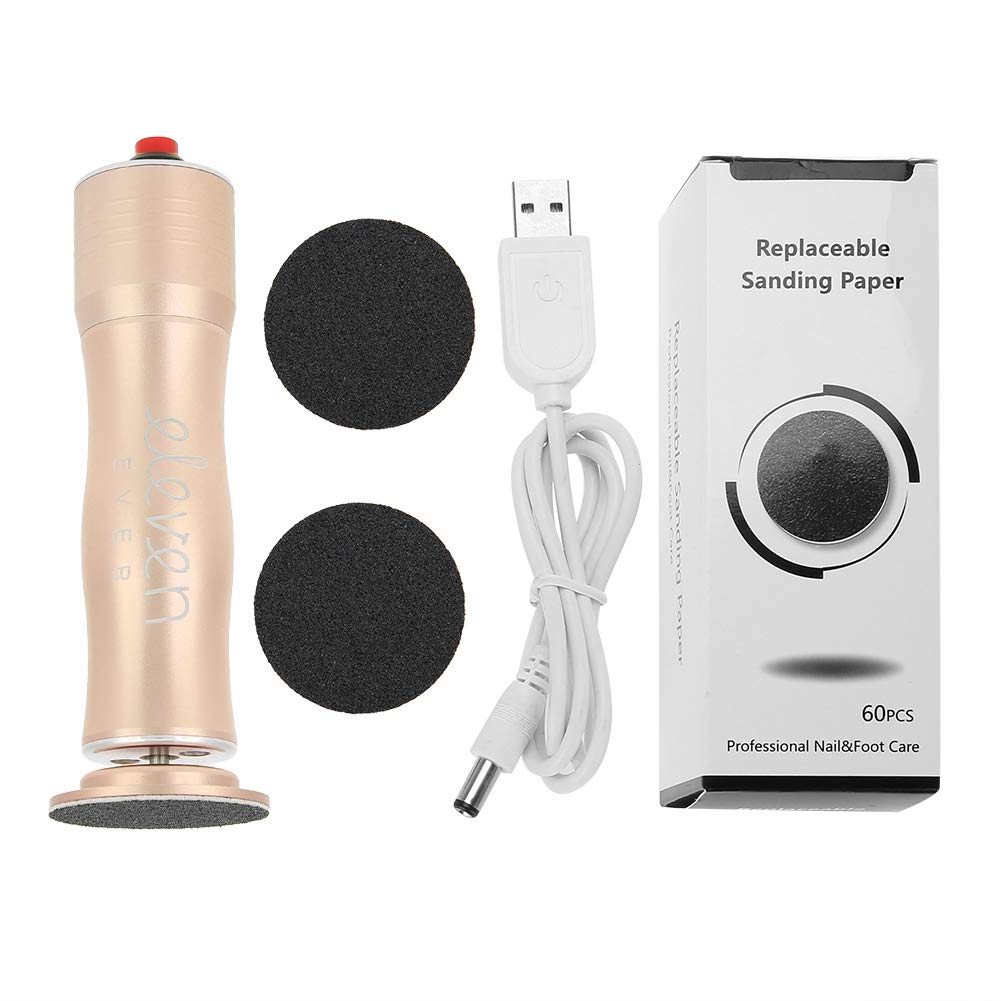 Taidda Professional Electric Callus Remover - Adjustable Speed USB Rechargeable Foot File for Smooth Heels & Feet | Pedicure Tool for Dry Cracked Skin Care at Home & Salon Use