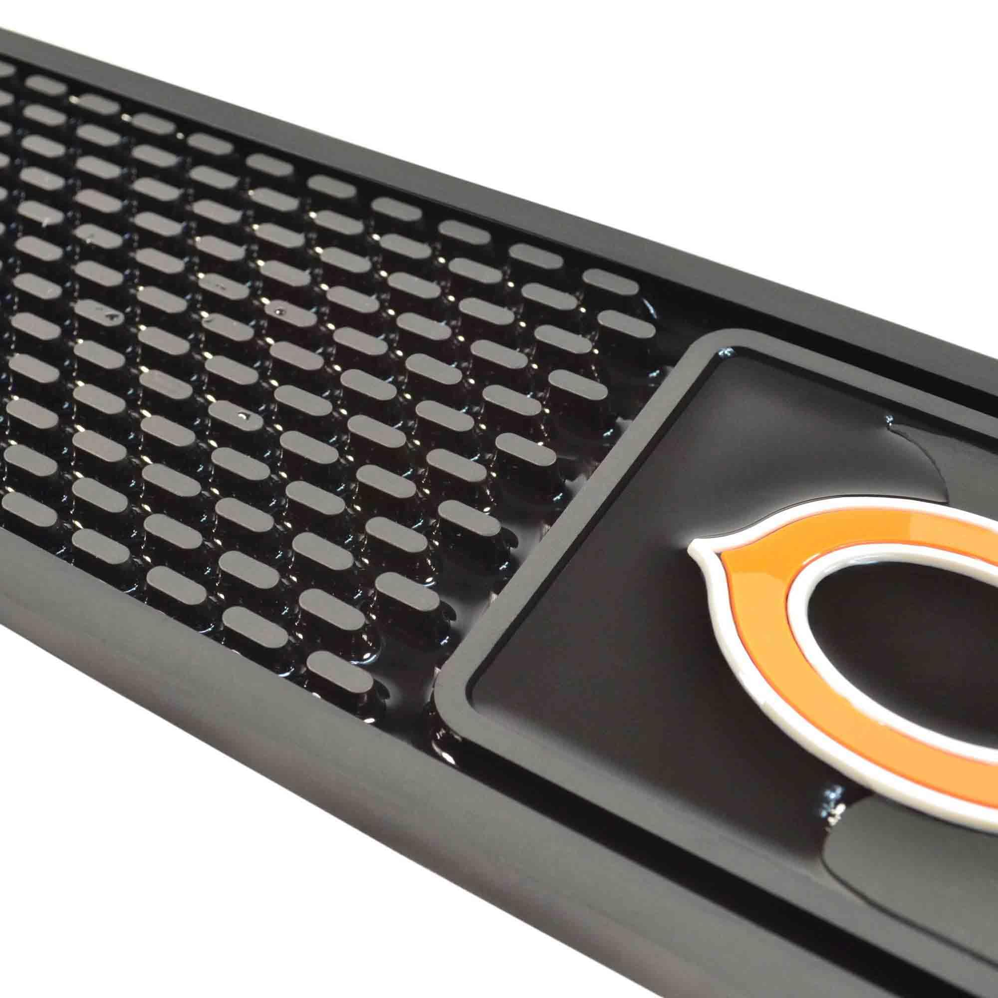 FANMATS 17015 Winnipeg Jets NHL Drink Bar Mat - 3.25x24 Inch Durable Dish Drying Mat for Kitchen Countertops - Non-Slip, Easy Clean, Absorbent Coaster - Perfect for Beer, Wine & Coffee Cups at Home Bars or Game Nights