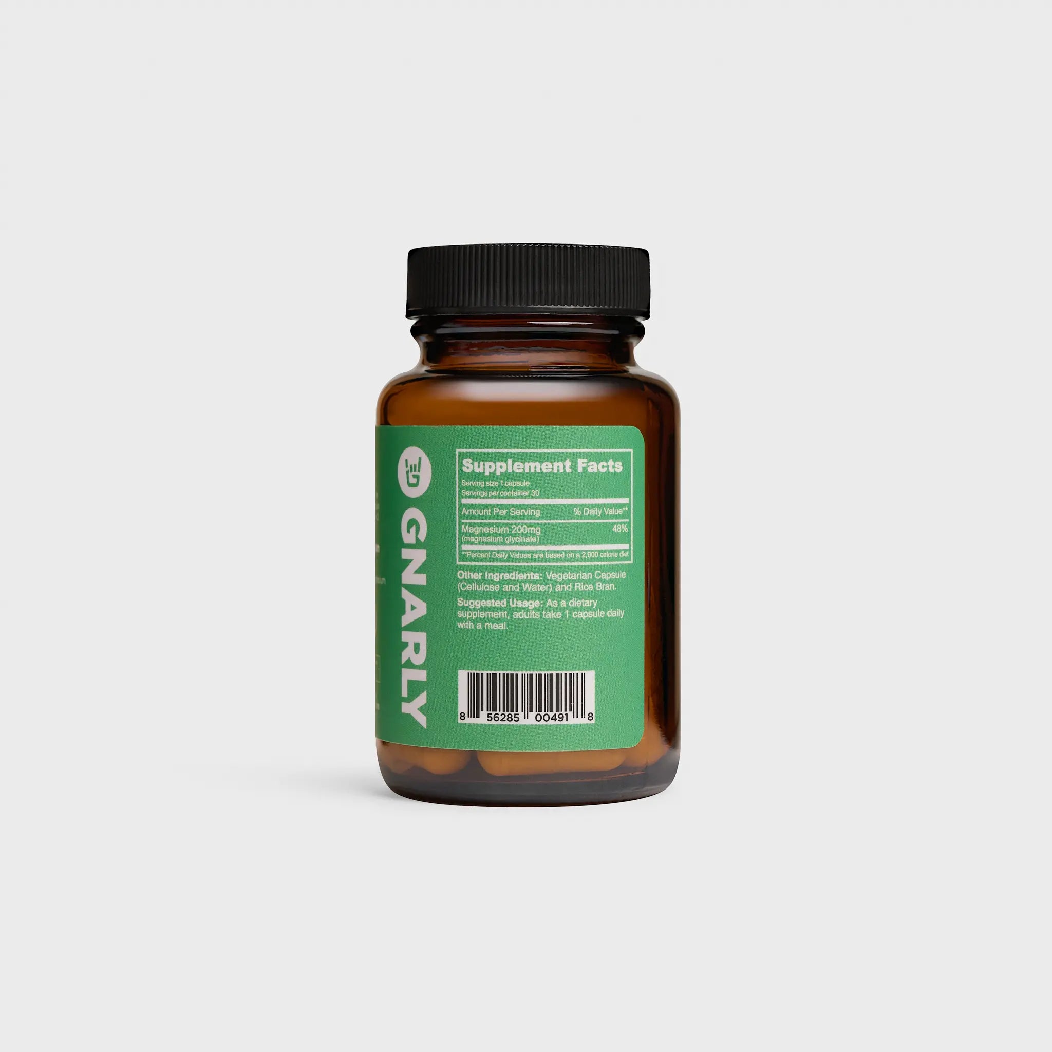Gnarly Baseline Magnesium Glycinate Supplement - Supports Relaxation, Sleep & Muscle Recovery - Vegan, Non-GMO - Perfect for Athletes & Stress Relief