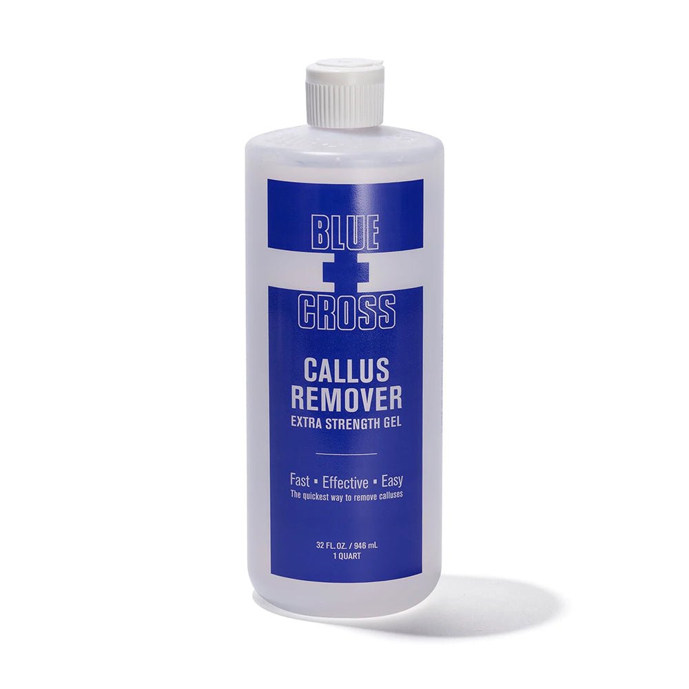Blue Cross Callus Remover 32 oz - Professional Foot Care Solution for Cracked Heels & Dead Skin - Perfect for Pedicures & At-Home Foot Treatments