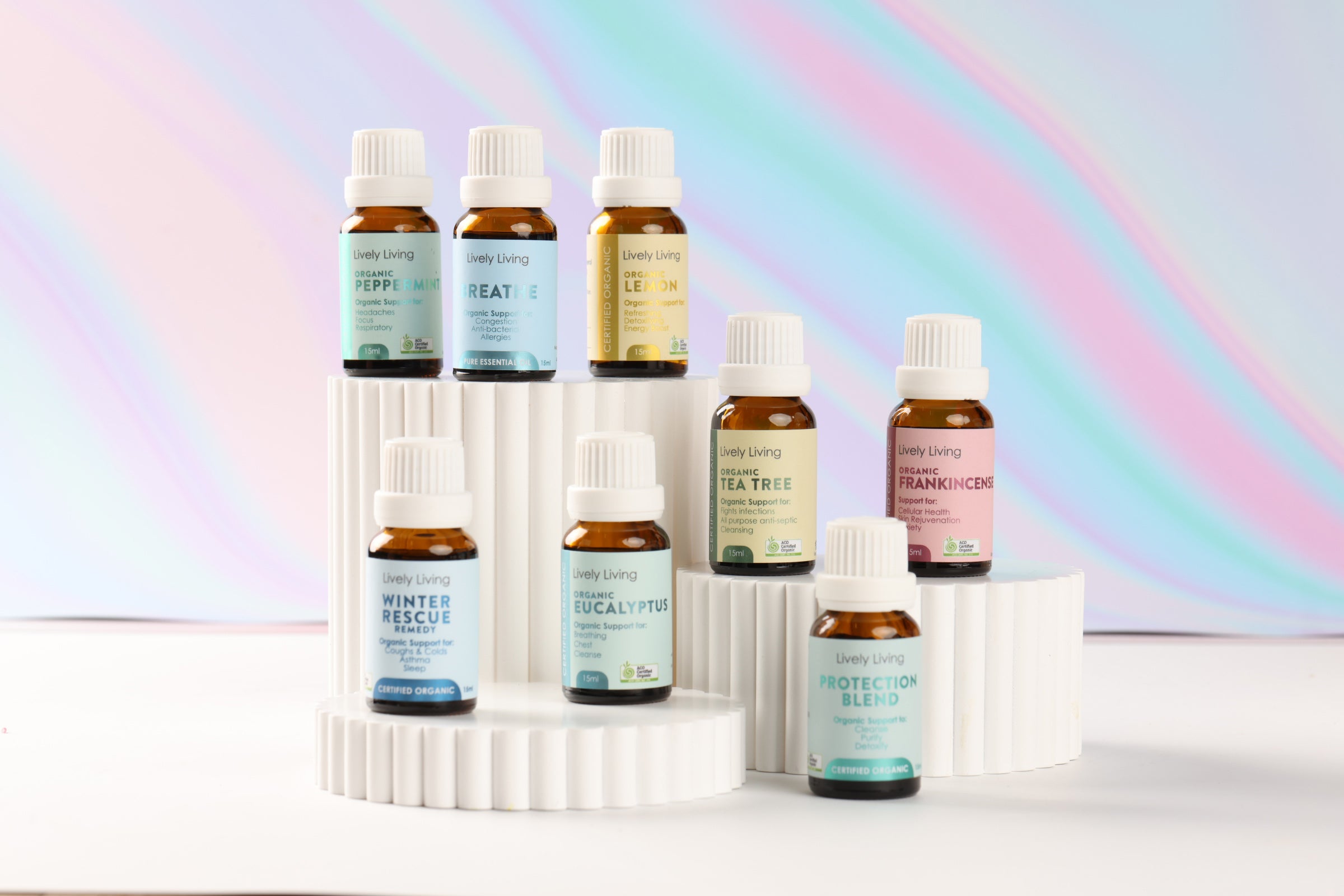 Organic Peppermint Essential Oil 15ml - USDA Certified, 100% Pure for Aromatherapy, Diffusers & DIY Skincare