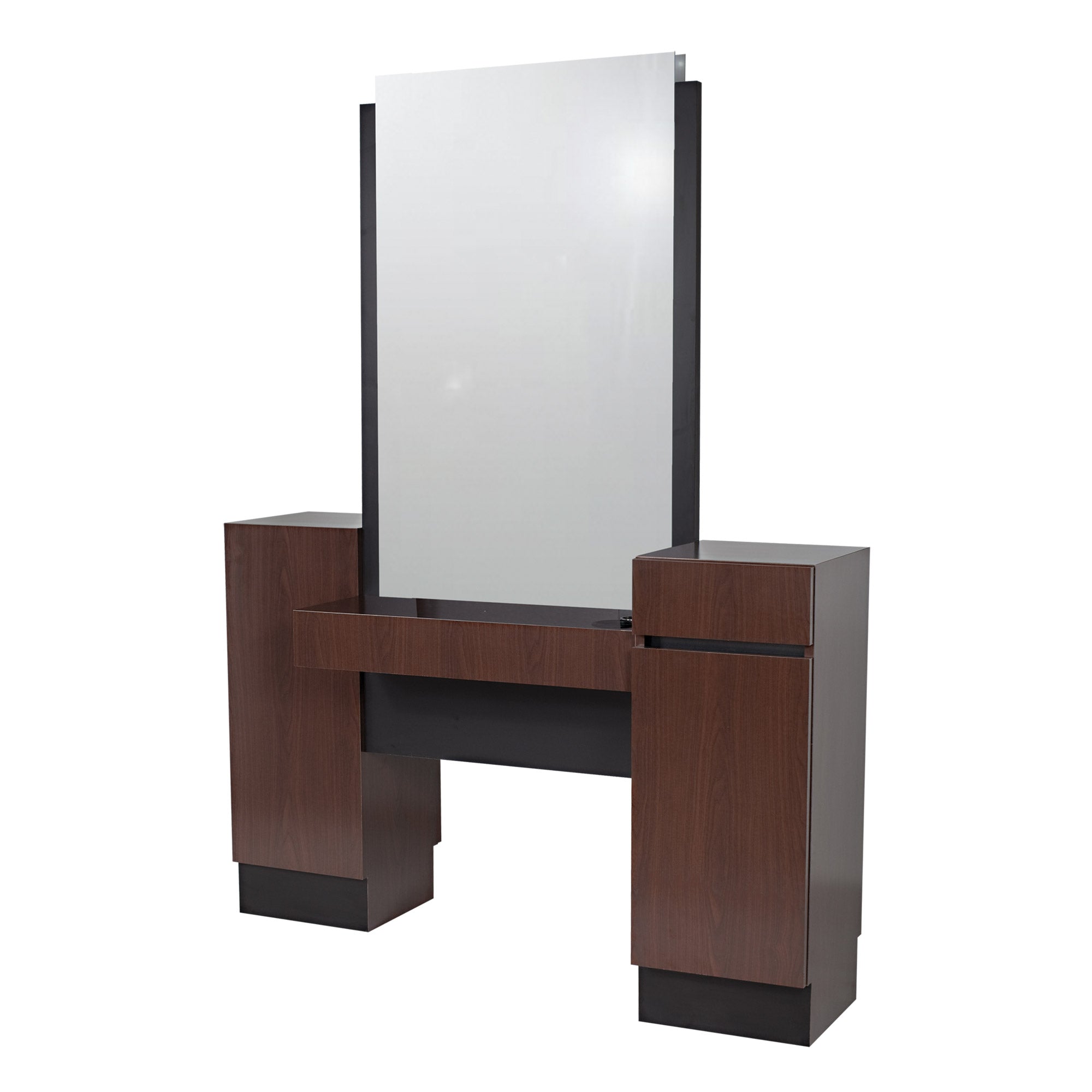 Reve Styling Island - Premium Kitchen Island Cart with Storage & Wheels for Small Spaces | Perfect for Home, Apartment, or Office Use