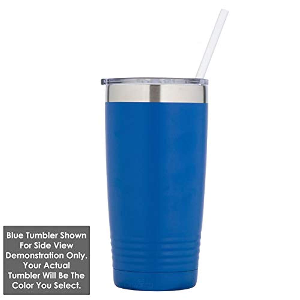 HEIFER PLEASE Black 20oz Stainless Steel Tumbler with Straw - Insulated Travel Mug with Funny Quote Engraving - Perfect Gift for Coworkers & Friends - Ideal for Office, Gym & Outdoor Adventures