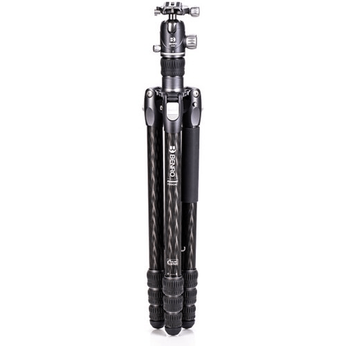 Benro Rhino Carbon Fiber Tripod & Monopod with VX30 Ballhead - 4-Section Twist Lock Legs, Lightweight Travel Tripod for DSLR Cameras - Perfect for Photography, Hiking & Outdoor Adventures