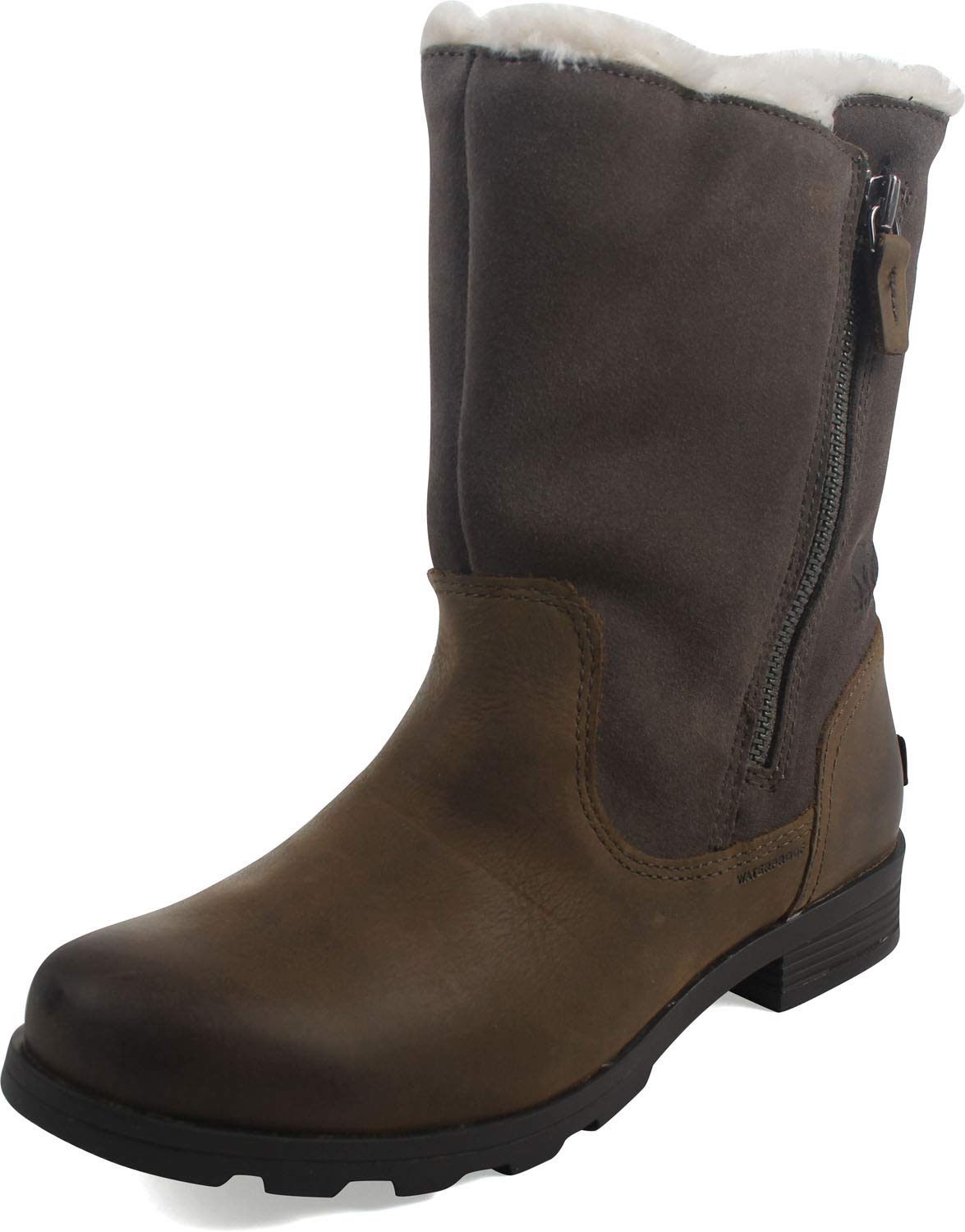 Women's Sorel Emelie Foldover Fleece Winter Snow Boots - Waterproof Mid Calf Boots for Women - Warm Snow Boots for Cold Weather, Hiking & Winter Outdoor Activities